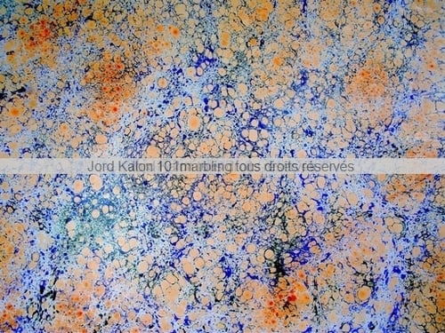 Product picture Marbling trio5 ( maitre-relieur)