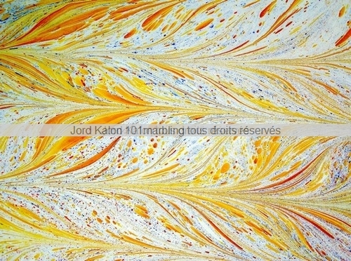 Product picture Marbling quatuor16 ( plume)